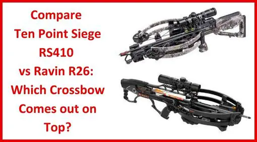 TenPoint Siege RS410 vs Ravin R26